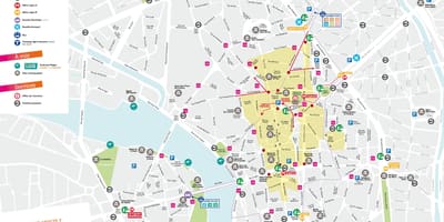 Tolosa de llenguadoc centre mapa