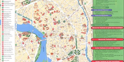 Tolosa atracció mapa