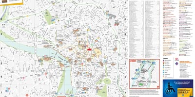 Tolosa monument mapa