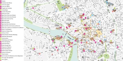 Mapa de Tolosa museu